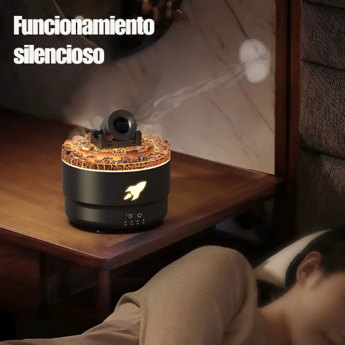 Humidificador con Diseño de Cañón